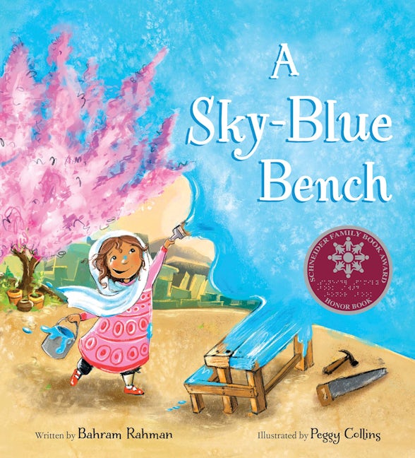 Book cover image for A Sky-Blue Bench ISBN: 9781772782226